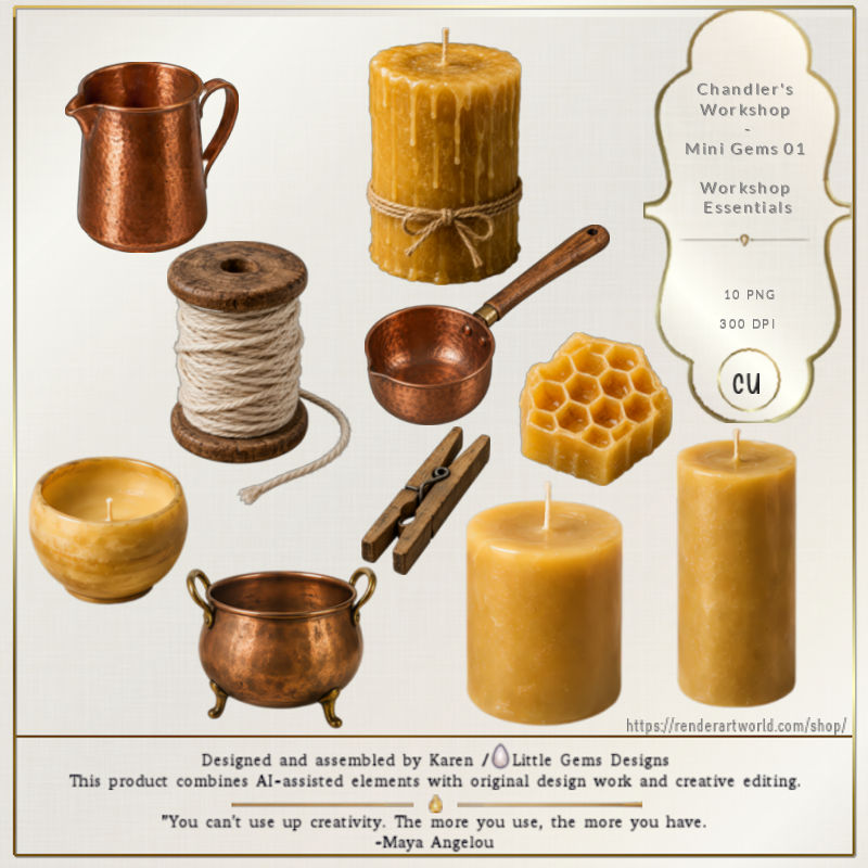 (image for) Chandler's Workshop | CU | Mini Gems | Workshop Essentials 01